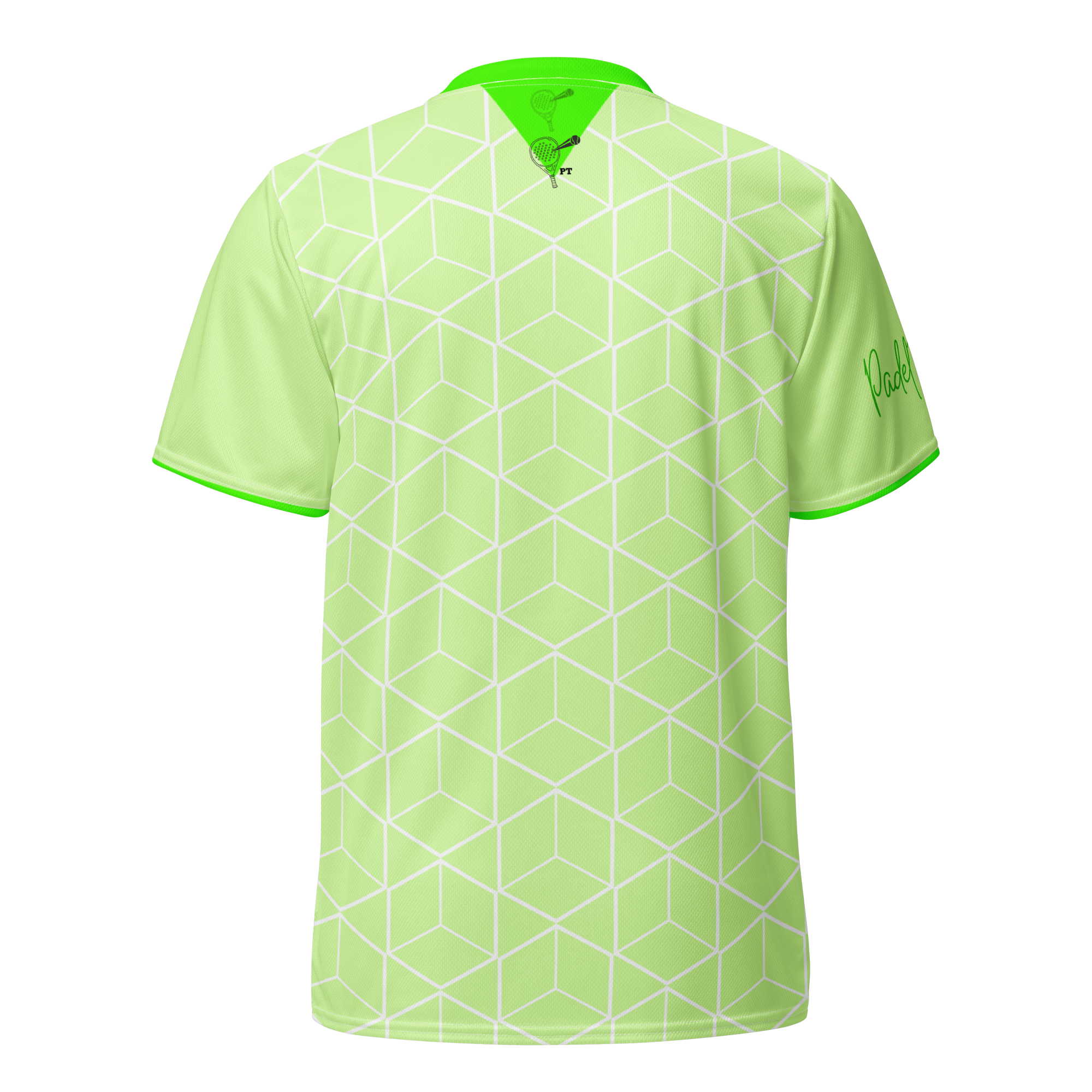 Camiseta Pádel Neón Verde