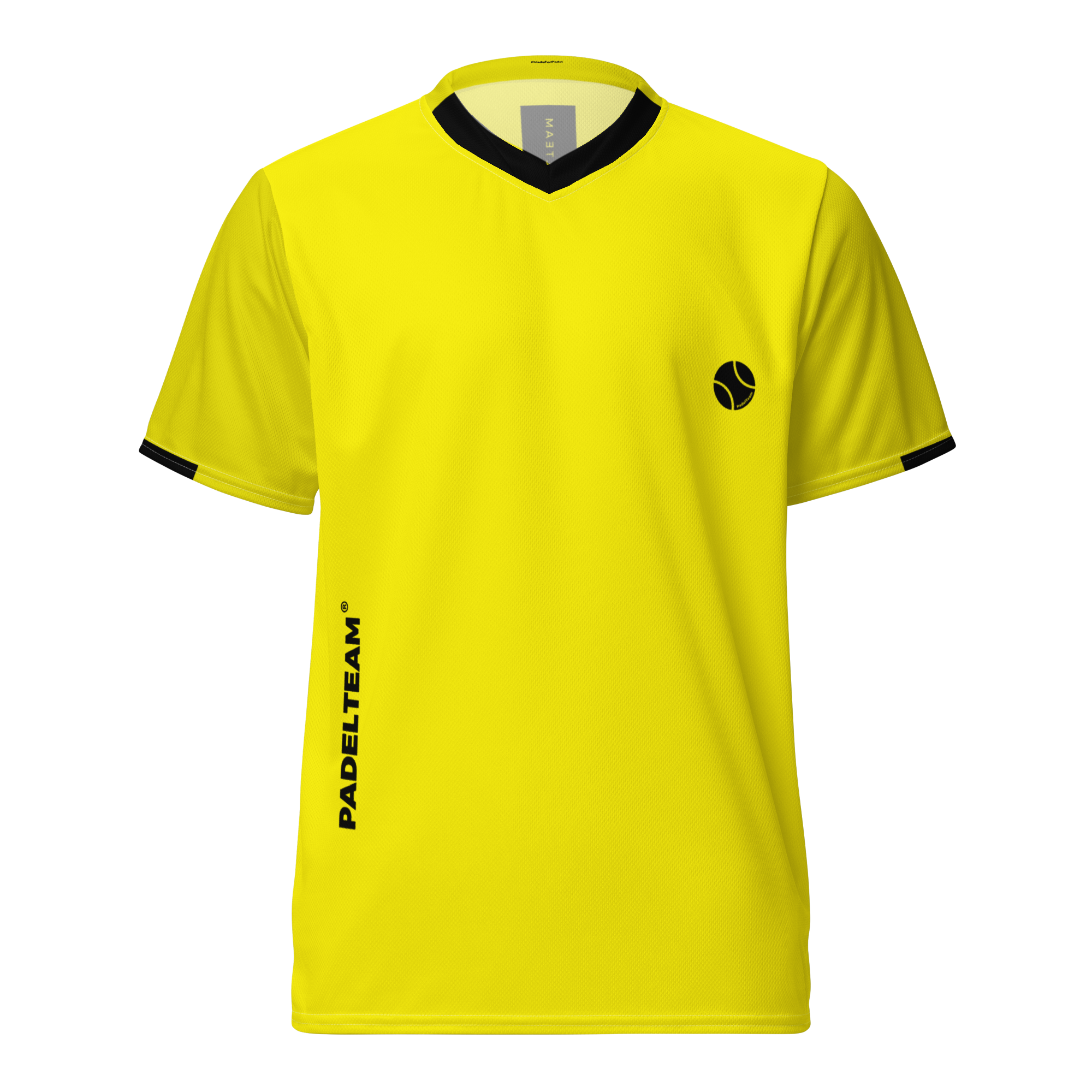 Camiseta Pádel Amarillo Canario