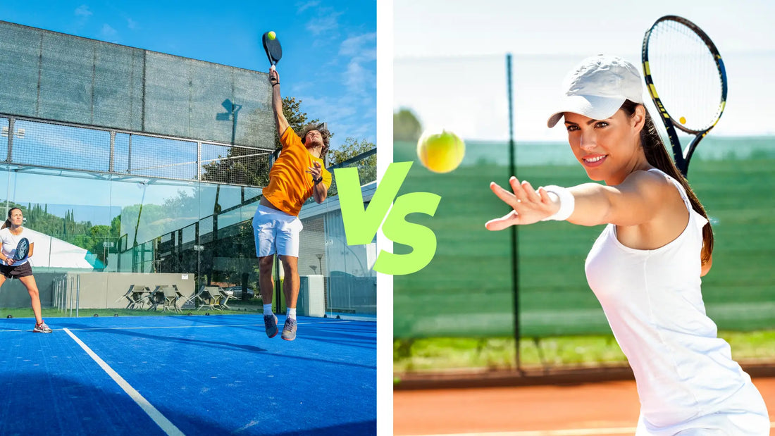 ¿Qué diferencias hay entre el pádel y el tenis?