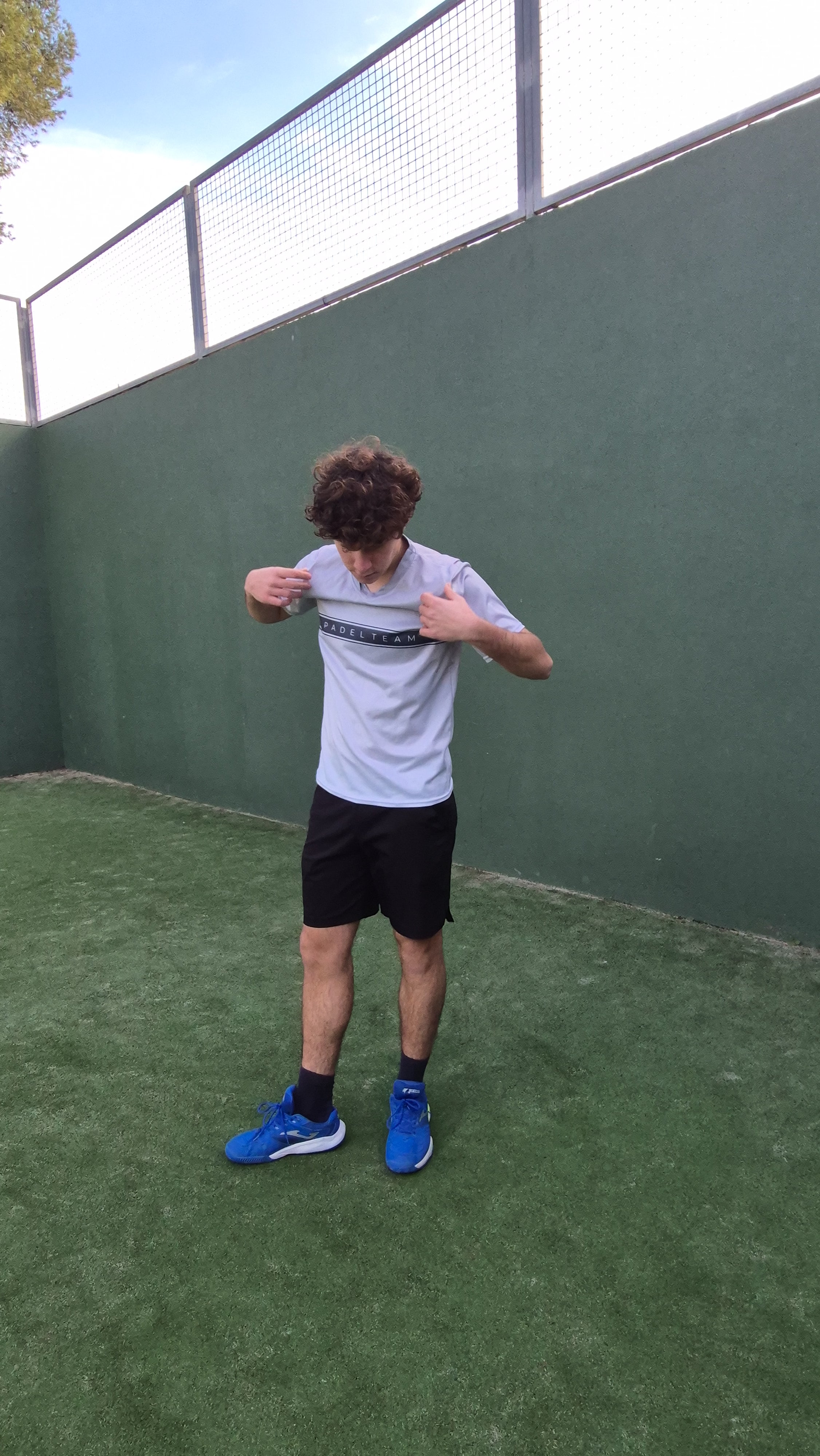 Camiseta Pádel Silver Flash