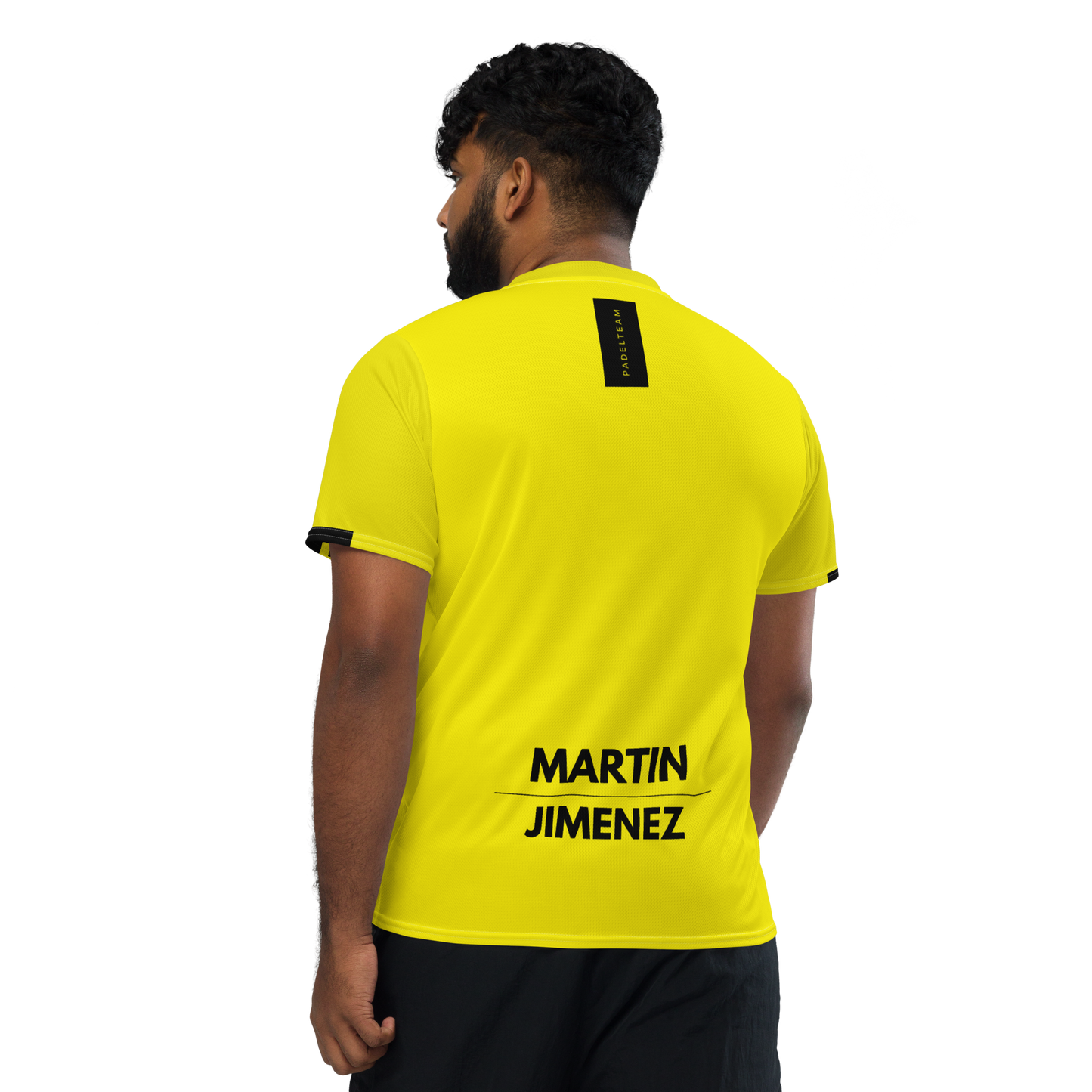 Camiseta Pádel Amarillo Canario