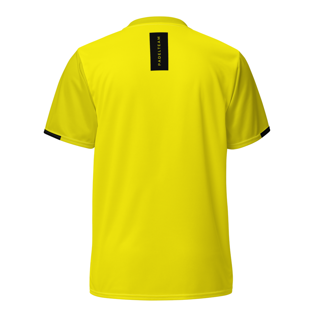 Camiseta Pádel Amarillo Canario