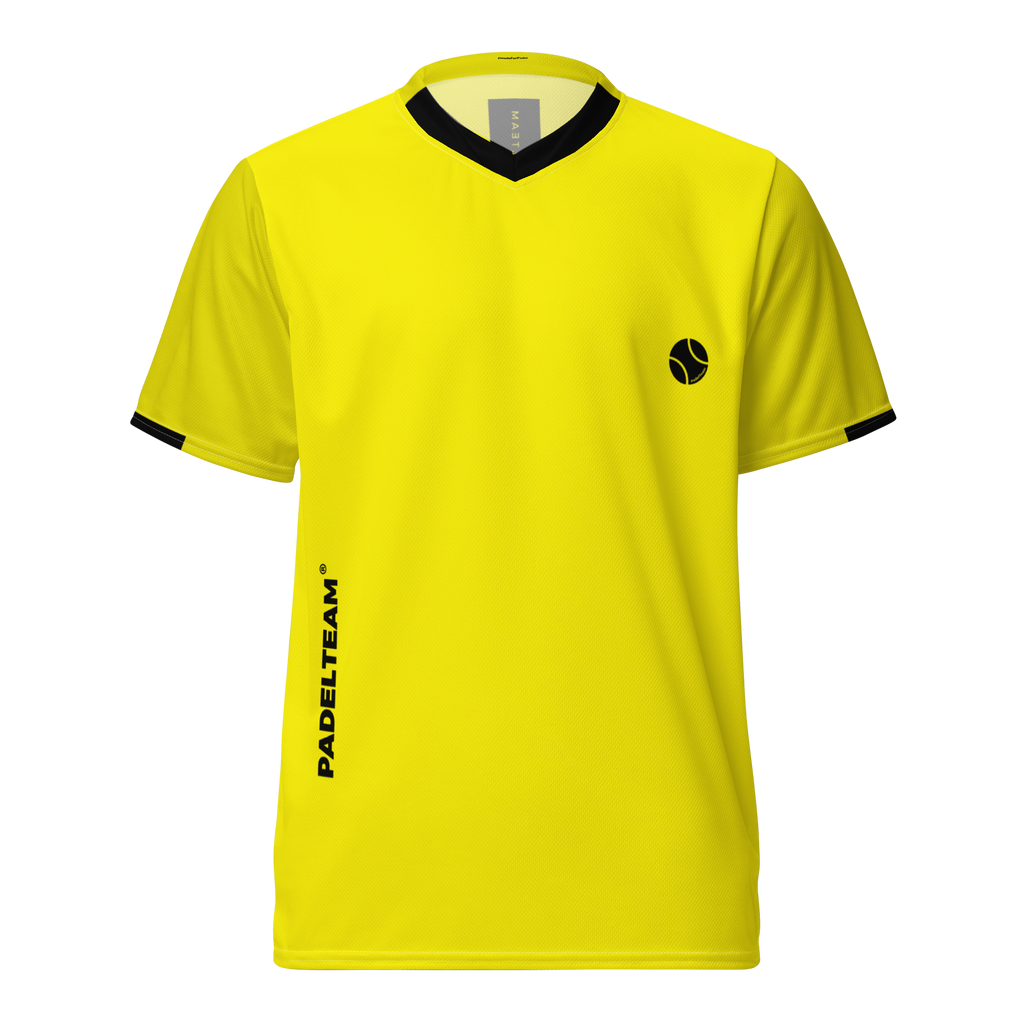 Camiseta Pádel Amarillo Canario